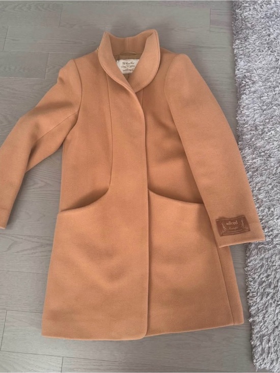 Wilfred Jackets & Blazers - WILFRED Aritzia Cocoon Coat – Camel – Knee Length- Size L
